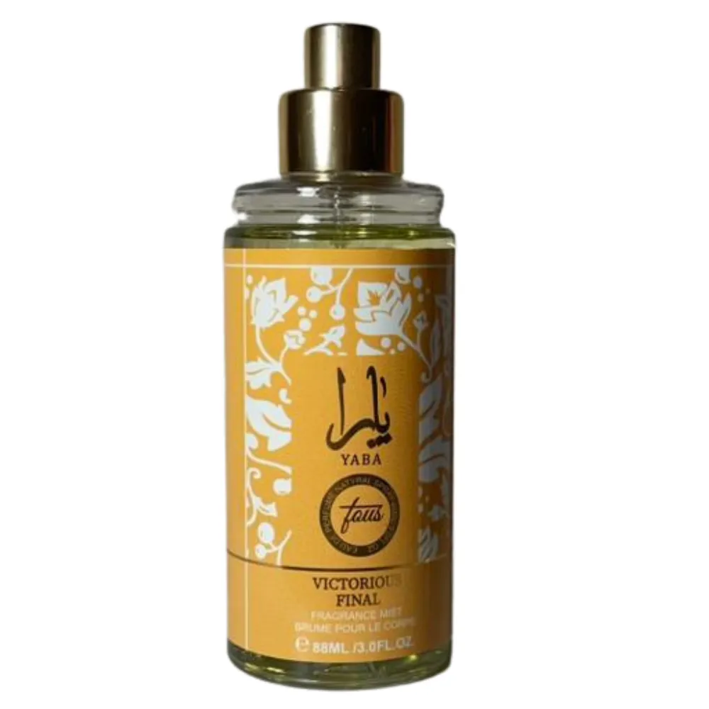 BODY SPLASH ARABES PERFUME CORPORAL PREMIUM YABA